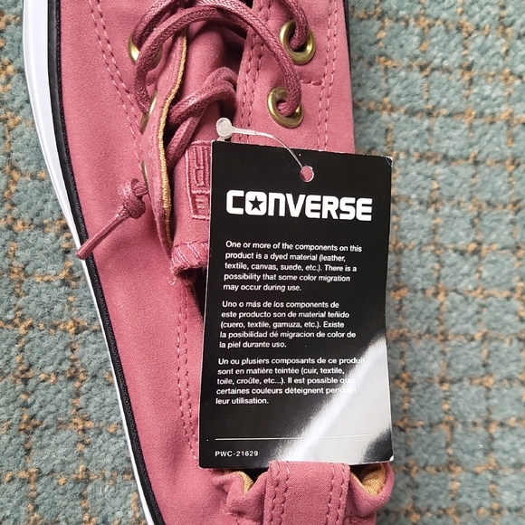 Converse Rose Canvas Sneakers - Picture 9 of 9